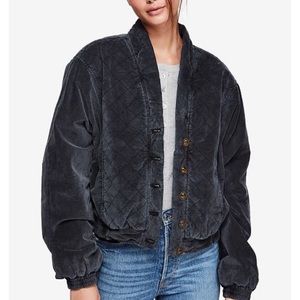 Free People Quilted Jacket